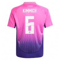 Camiseta Alemania Joshua Kimmich #6 Visitante Equipación Eurocopa 2024 manga corta